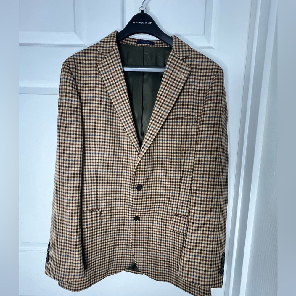 Brooks Brothers Regent Fit 100% Wool Mens Blazer Jacket Sport Coat Sz 42 Regular
